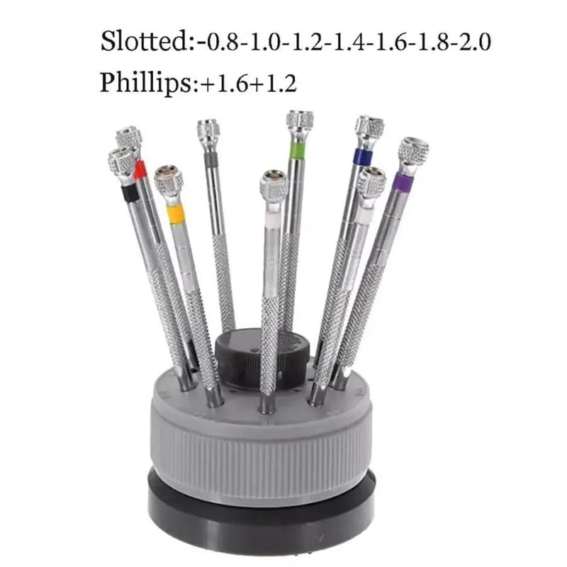 9 Piece Precision Screwdriver Set by That Watch Shop