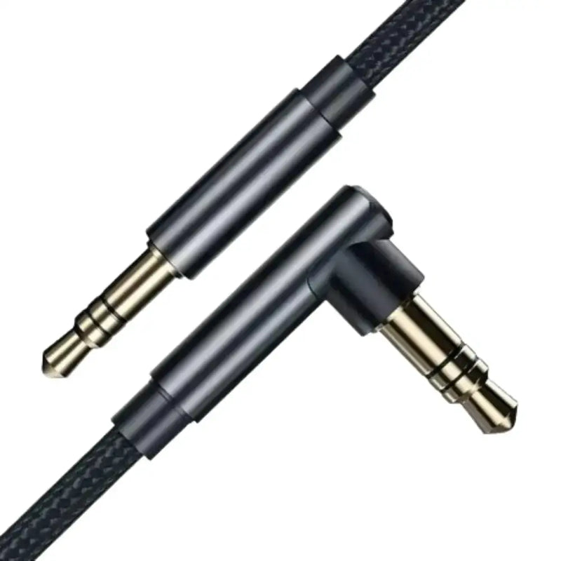 90° Jack Audio Cord for Samsung/Xiaomi/MP3 by Habicare
