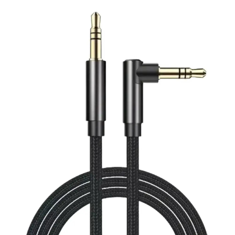 90° Jack Audio Cord for Samsung/Xiaomi/MP3 by Habicare