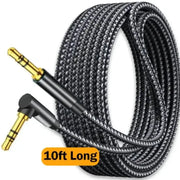 90° Jack Audio Cord for Samsung/Xiaomi/MP3 by Habicare