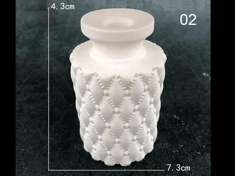 Epoxy Resin Pots Moulds for NON-TOXIC COMPOSITE RESIN Jesmonite, Aqua Resin, Bramblier and Cement - 02 by Resin Art NZ