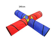 248CM Simple Pop-Up Play Tunnel Tube Toy by dealonline.co.nz