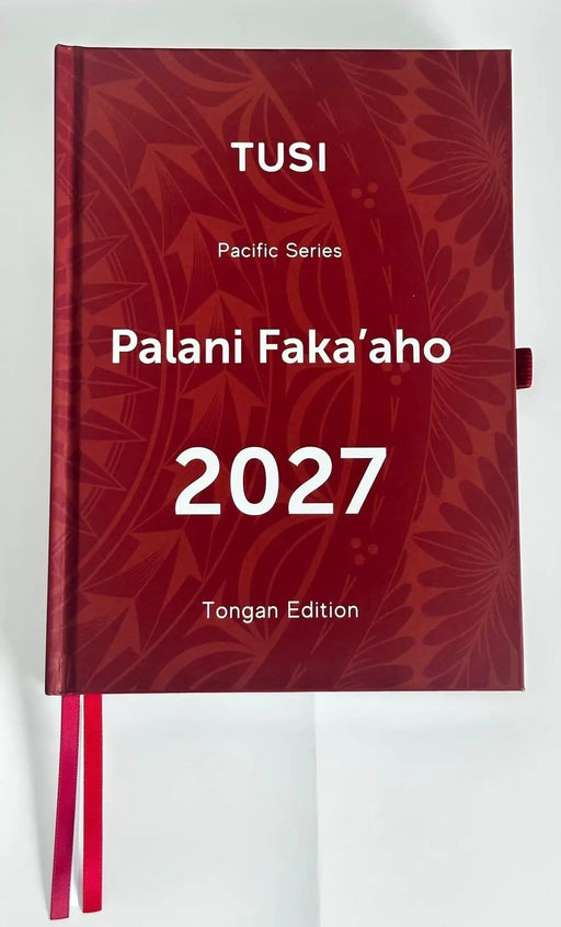 PELE Palani Faka'aho 2027 Tongan Edition Diary Pacific Series Palani Faka'aho 2027 Tongan Edition Diary