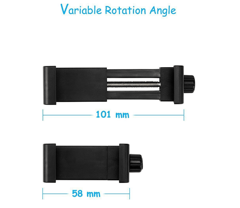 Action Outdoors Limited 360-Degree Rotating Phone Stand with Adjustable Clamp 360-Degree Rotating Phone Stand with Adjustable Clamp