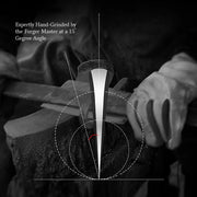 Kegani Meat Cleaver Knife 7 Inch - Damascus 73 Layers AUS-10 Steel Core Butcher Knife - G10 Handle Chinese Knife With Gift Box & Sheath - Chef Knife-Silver Knight Series by China Dropship