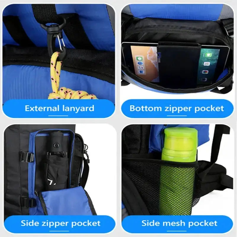90L Waterproof Hiking & Camping Backpack (various colours available) by Habicare