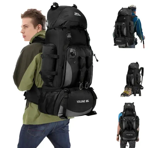 90L Waterproof Hiking & Camping Backpack (various colours available) by Habicare