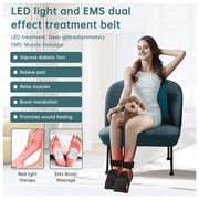 SportZone.co.nz 90W Red Light Therapy Belt with EMS Massage Heat Pulse Red &amp; Infrared LED 760mm 90W Red Light Therapy Belt with EMS Massage Heat Pulse Red &amp; Infrared LED 760mm