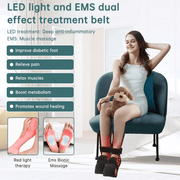 SportZone.co.nz 90W Red Light Therapy Belt with EMS Massage Heat Pulse Red &amp; Infrared LED 760mm 90W Red Light Therapy Belt with EMS Massage Heat Pulse Red &amp; Infrared LED 760mm