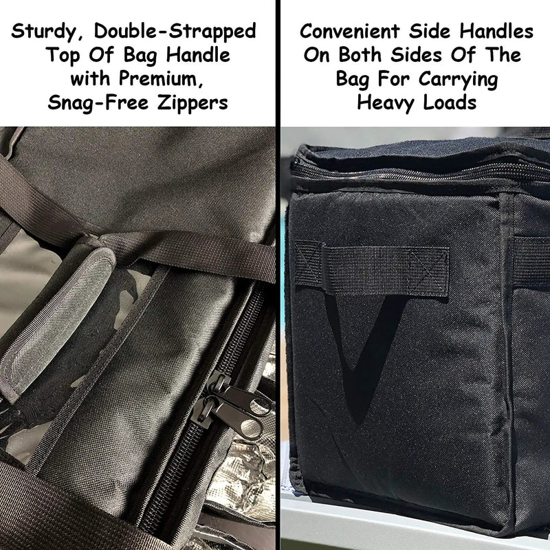 Food Delivery Bag with Cup Holders by salelink.co.nz