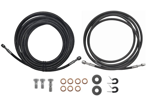 S/S Teflon Hose Kit - Banjo to Banjo - 1x2.5m & 1x6m by Trojan