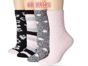 WHOLESALE - (60 Pairs) Soft & Warm Fleece Socks by dealonline.co.nz