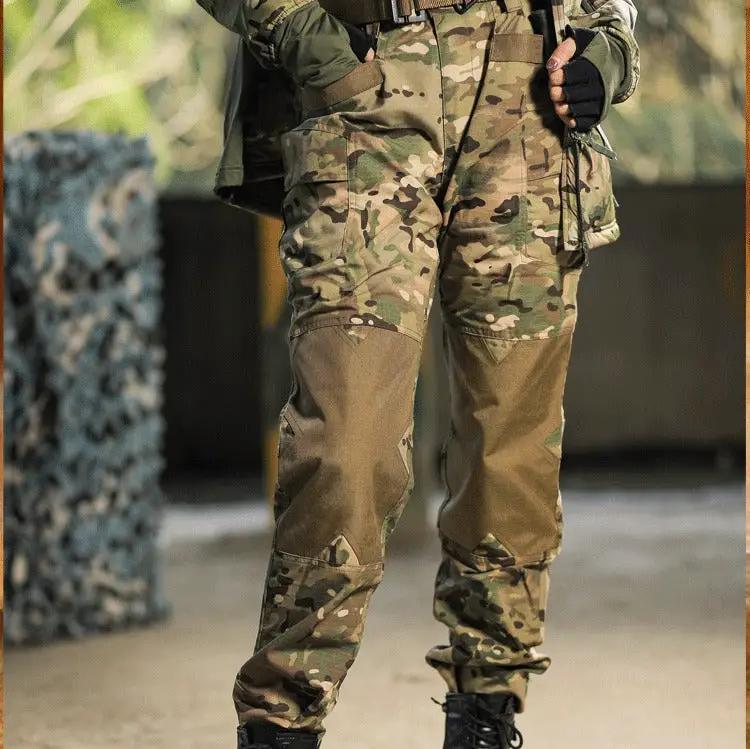 Quartermaster Camouflage Tactical Pants - Quick-Drying Wear-Resistant Outdoor Hiking Pants by Mead's Supply & Equipment Outfitters limited