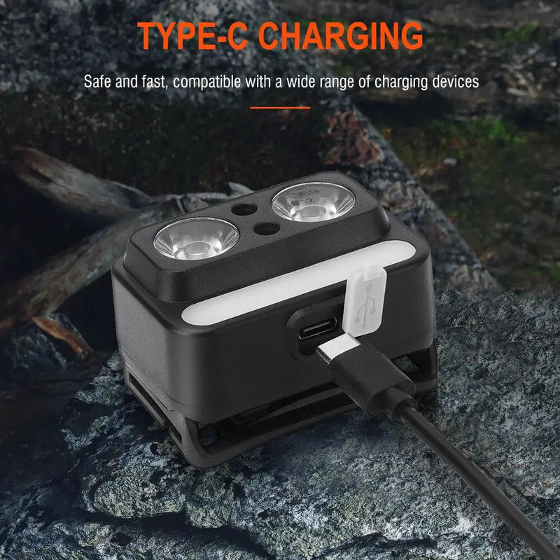 Waterproof Head Torch Rechargeable LED Headlamp Flashlight USB Camping Fish by China Dropship