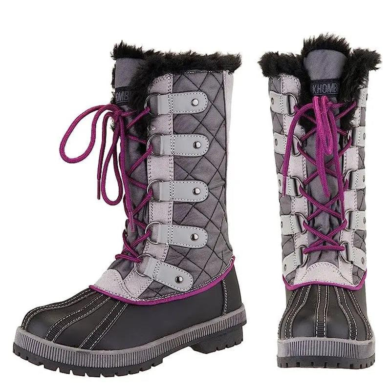 dealonline.co.nz dealonlinenz Winter Snow Boots For Women With Fluffy Collar And Fleece Lining Size 40 Winter Snow Boots Women Fluffy Collar Fleece Lining 40