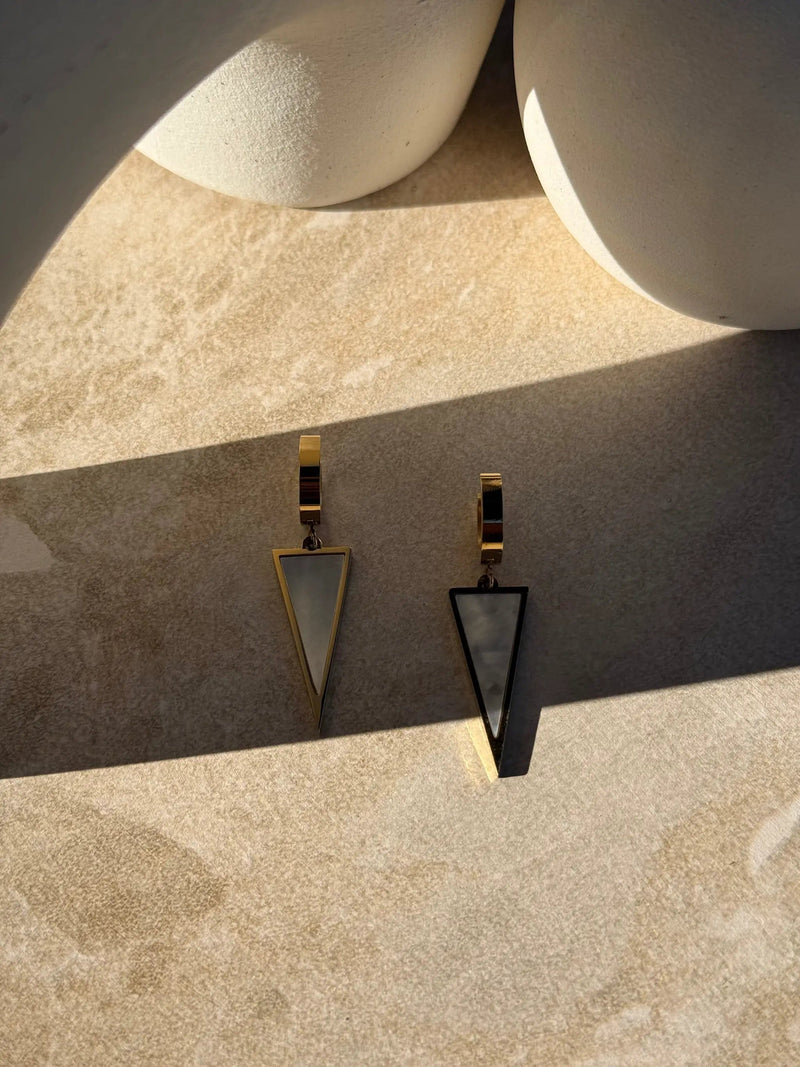 Kōkiritia Gold Huggies by Tahana Jewellery