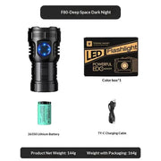 Bright Eight-Eye Monster High-Intensity Flashlight Rechargeable For Outdoor Use - Bright Eight-Eye Monster High-Intensity Flashlight Rechargeable For Outdoor Use F80 Single Flashlight by China Dropship