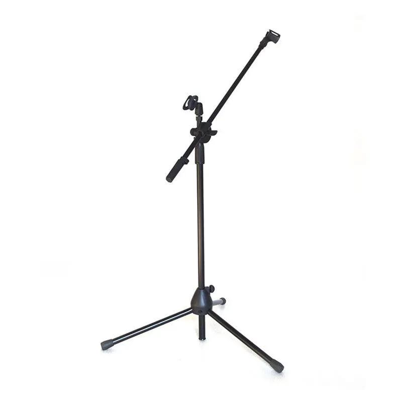Microphone Stand for 2 microphones Tripod Base Adjustable Height by dealonline.co.nz