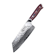Keemake Nakiri Knife 7 Inch Damascus Steel Kitchen Chinese Meat Cleaver Knife by China Dropship
