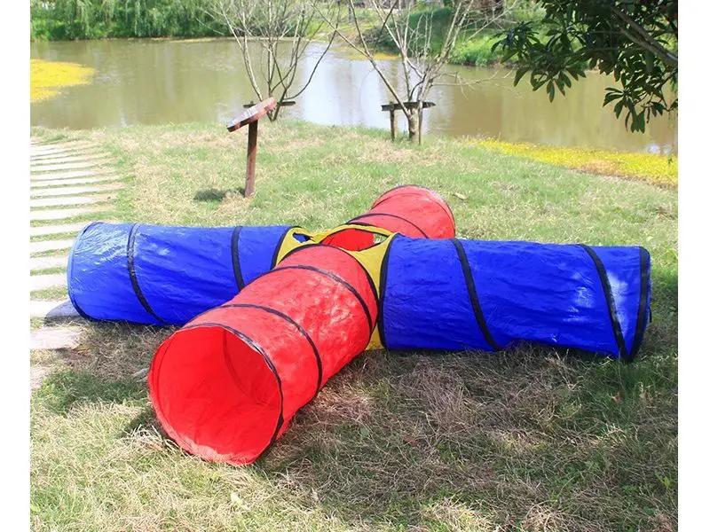 248CM Simple Pop-Up Play Tunnel Tube Toy by dealonline.co.nz