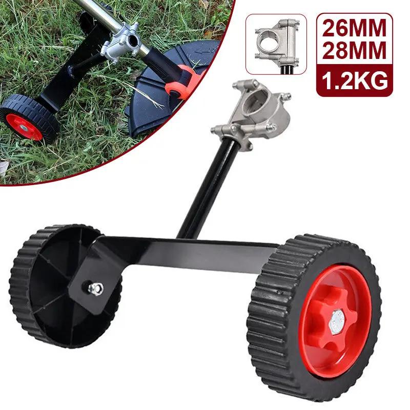 Universal String Trimmer Grass Eater Weed Cutter Adjustable Support Wheels Set by salelink.co.nz