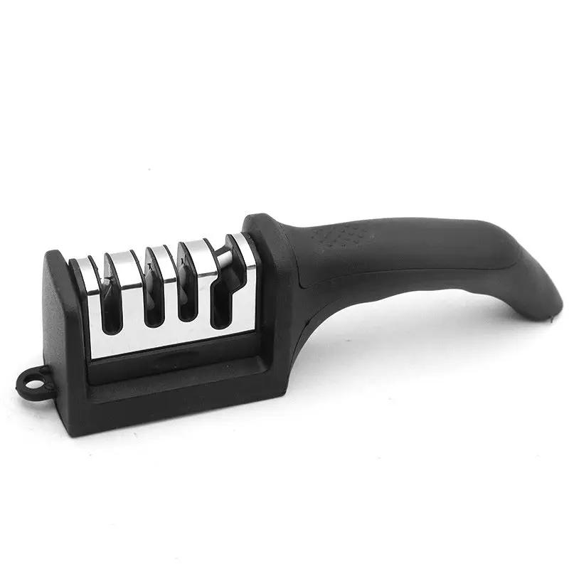 Household Hand-held Three-segment Fast Sharpening Blade Diamond Knife Slicker Type B Bag by China Dropship
