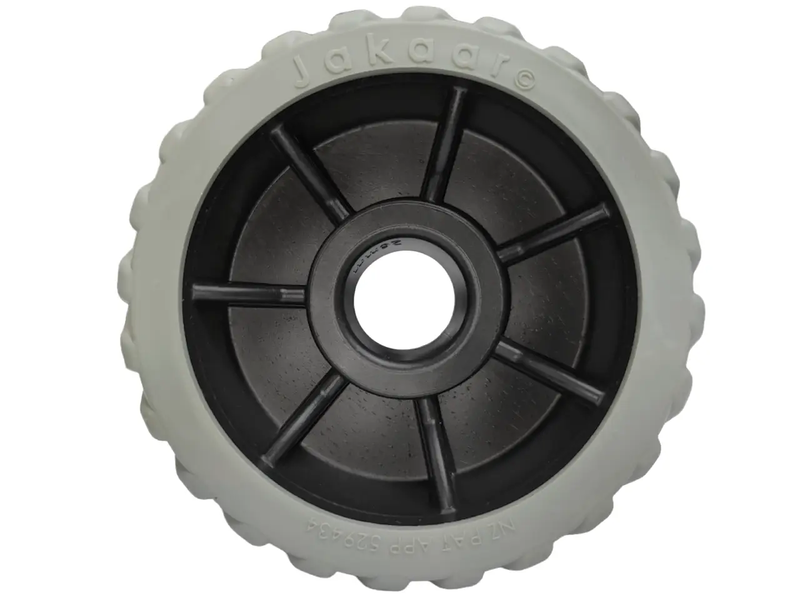 Trojan Grey Ribbed Wobble Roller by Trojan