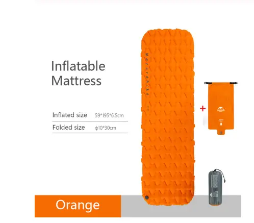 Ultralight Inflatable Camping Sleeping Pad For Backpacking
