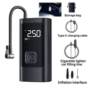 Portable Car Tyre Inflator Cordless Digital Air Compressor Rechargeable Air Pump by salelink.co.nz