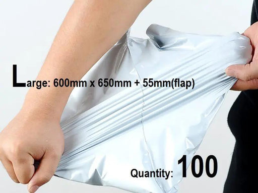 100 X L Heavy Duty - Courier Mail Bags by dealonline.co.nz
