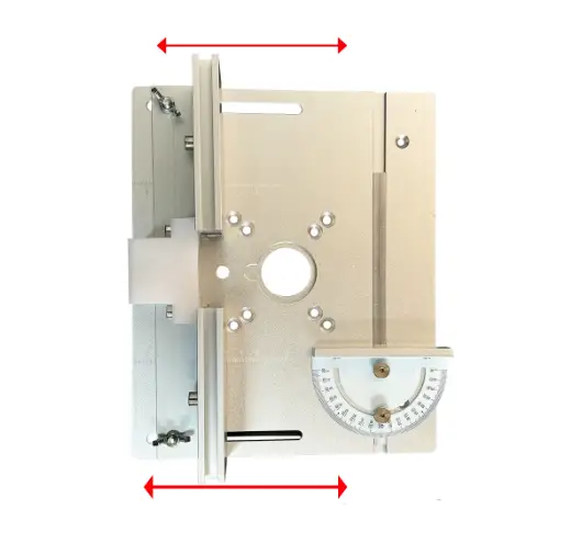Aluminum Alloy Router Table Insert Plate by salelink.co.nz