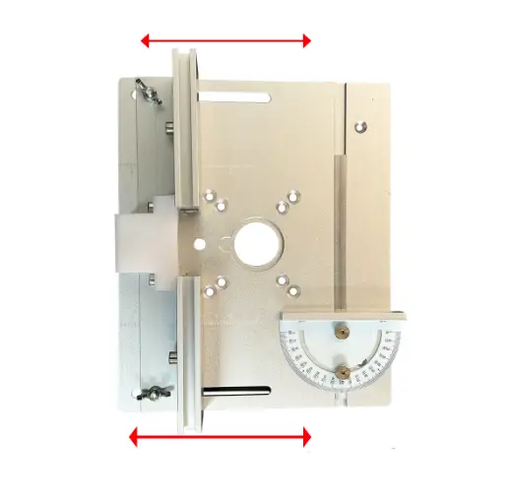 Aluminum Alloy Router Table Insert Plate by salelink.co.nz