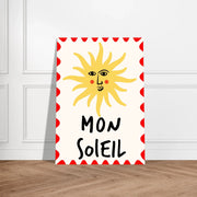 Mon Soleil by Blank Wall Print Shop