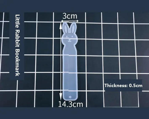 DIY Bookmark Resin Moulds Jewelry Making DIY Craft Tools - Little Rabbit by Resin Art NZ