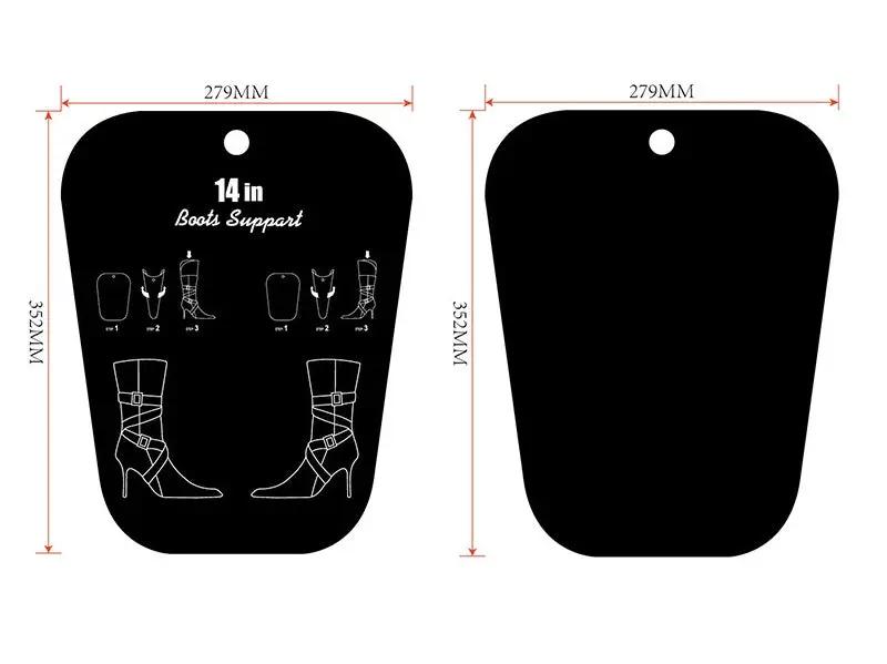 10 SHEETS (5 PAIRS) Flexible Shoe/Boot Shapers Holder - 35CM by dealonline.co.nz