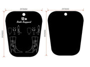 10 SHEETS (5 PAIRS) Flexible Shoe/Boot Shapers Holder - 320MM by dealonline.co.nz