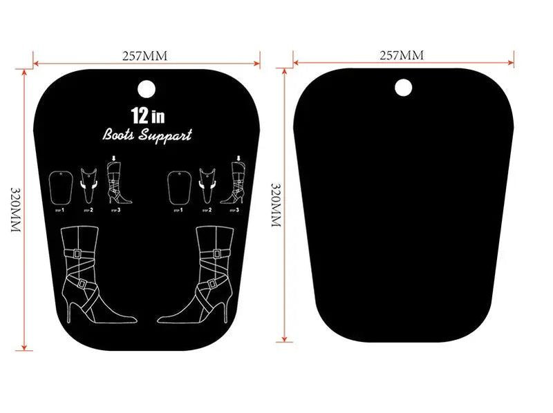 10 SHEETS (5 PAIRS) Flexible Shoe/Boot Shapers Holder - 320MM by dealonline.co.nz