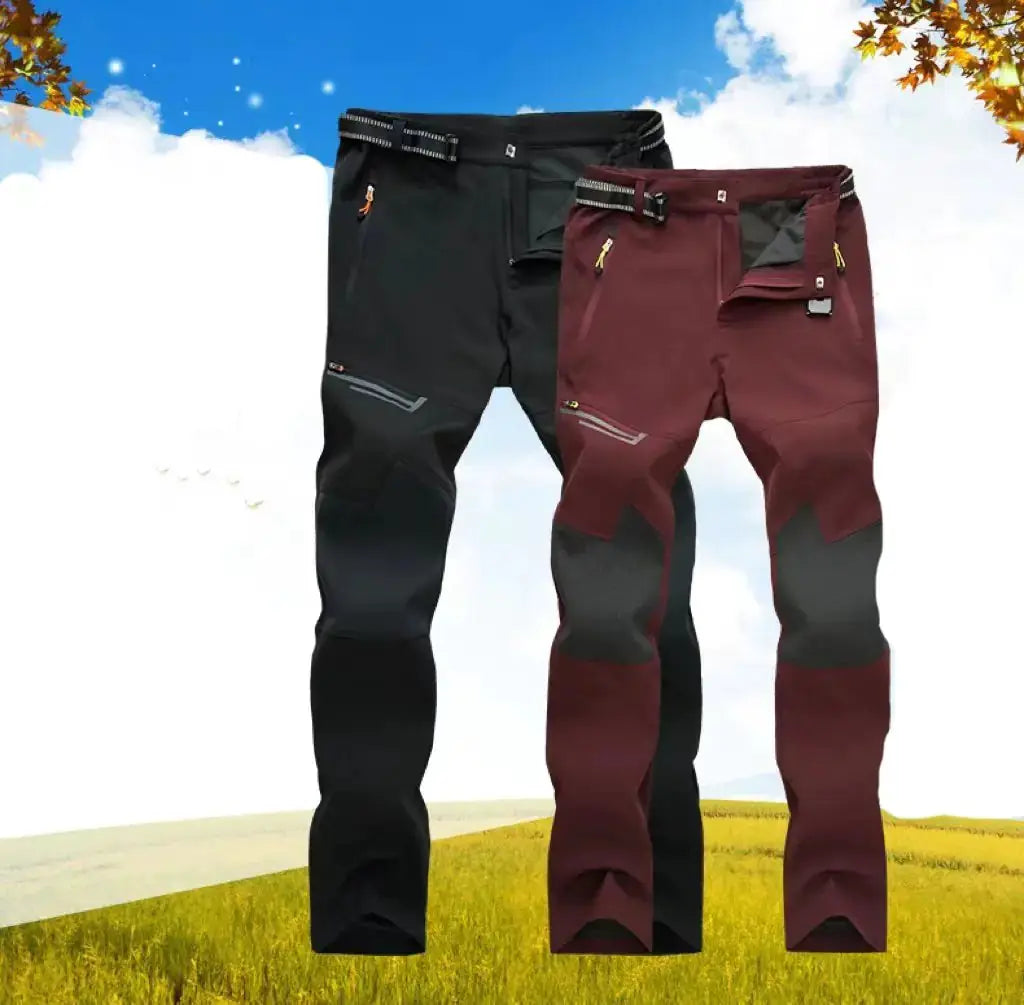 Unisex Waterproof Hiking Pants - Breathable Polyester for Outdoor Adventures | Couples Hiking Gear by Mead's Supply & Equipment Outfitters limited