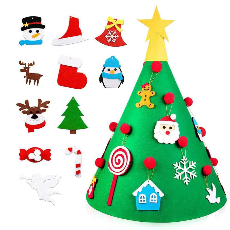 DIY Felt Christmas Tree Set by salelink.co.nz