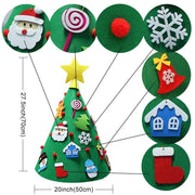 DIY Felt Christmas Tree Set by salelink.co.nz