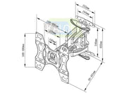 Ultra Strong TV Wall Bracket by salelink.co.nz
