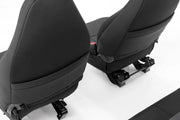 Seat Covers Front and Rear Jeep Wrangler TJ 4WD (1997-2002) by Magwarehouse.com