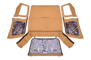 Jeep Replacement Soft Top Spice 97-06 TJ Wrangler Half Steel Doors Rough Country by Magwarehouse.com