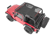 Mesh Bikini Top Plus Jeep Wrangler TJ (97-06)/Wrangler YJ (92-95) by Magwarehouse.com