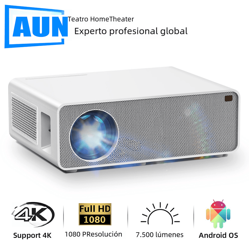 Action Outdoors Limited AKEY7 1080P LED Projector 7500 Lumens 4K Support AKEY7 1080P LED Projector 7500 Lumens 4K Support
