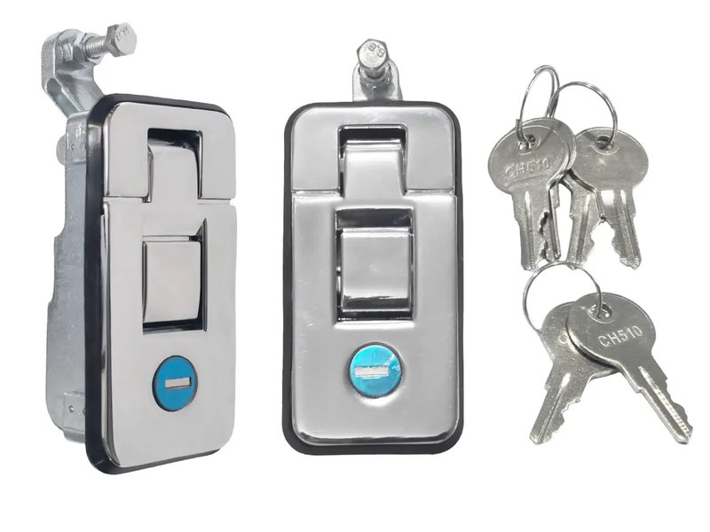 Small Lock - Flush Mount - Chrome