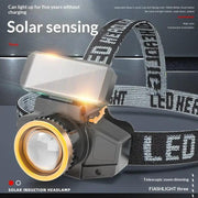 Solar-Powered Headlamp Fishing Light - Solar-Powered Headlamp Fishing Light Ordinary Style by China Dropship