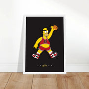 Homer x Jordan Limited Edition by Blank Wall Print Shop