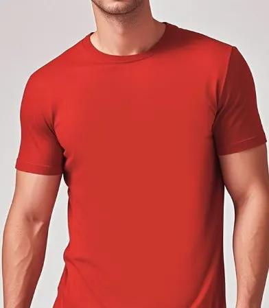 Solid Casual Short-Sleeve Crewneck T-Shirt by Mead's Supply & Equipment Outfitters limited