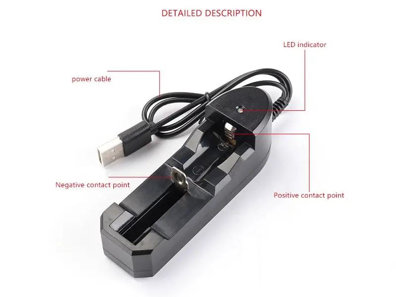 USB Charger for 18650 Rechargeable Battery by dealonline.co.nz